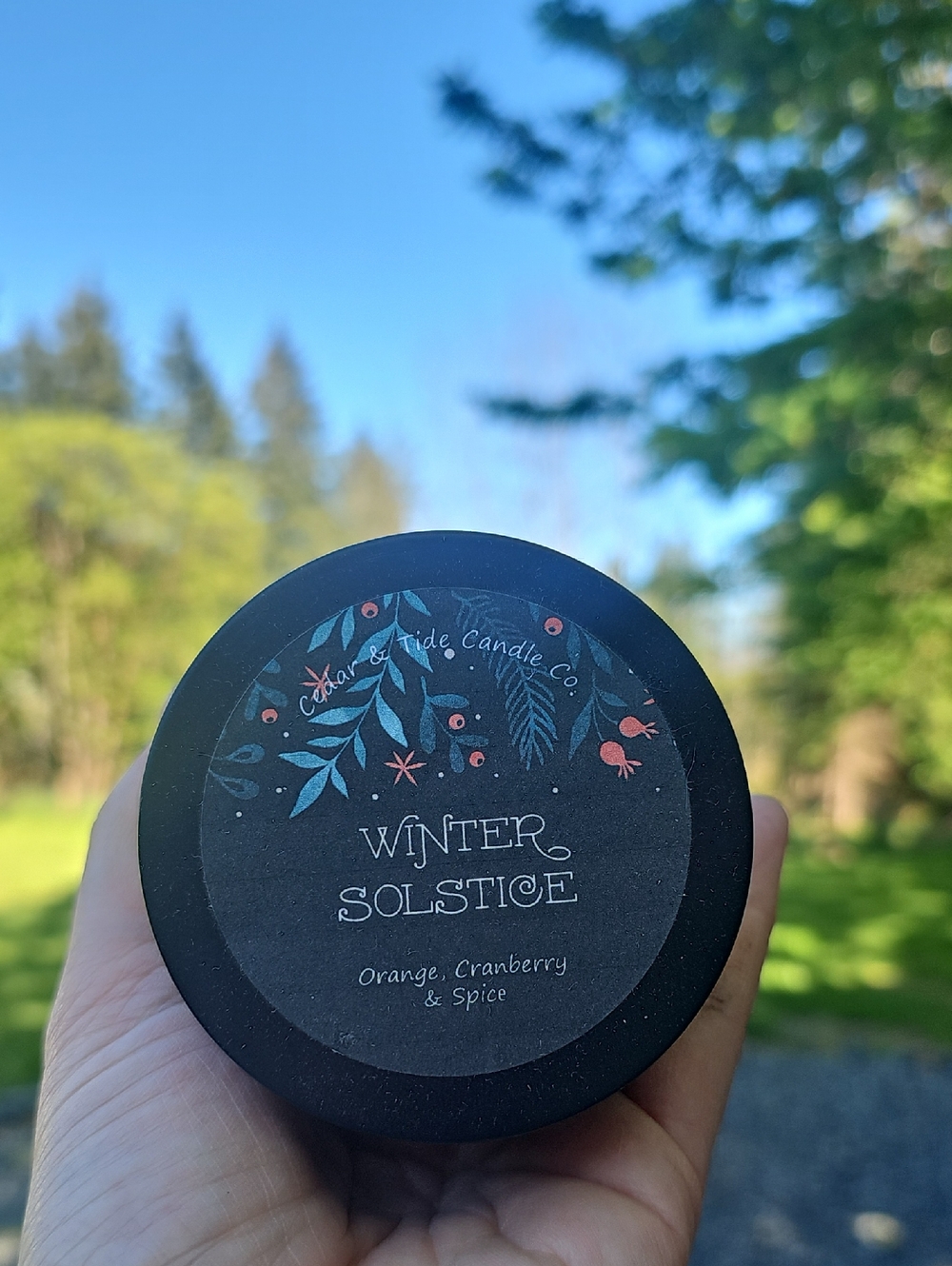 Winter Solstice Scented Candle